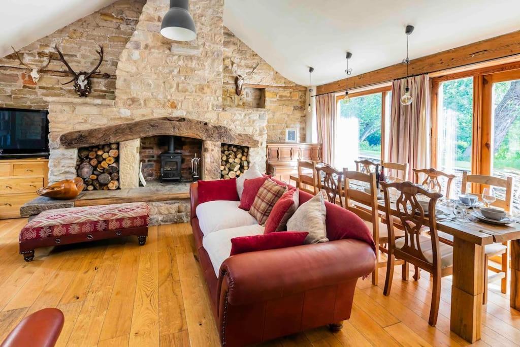 Four Bed Barn Conversion Junction 37 38 M1 Barnsley Exteriér fotografie