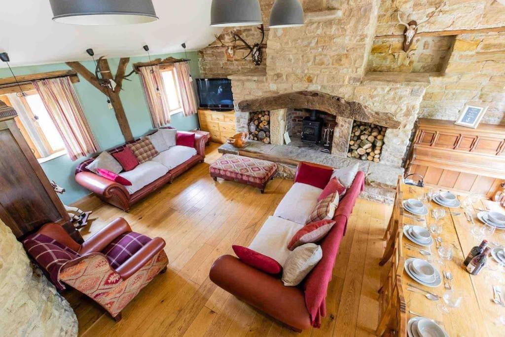 Four Bed Barn Conversion Junction 37 38 M1 Barnsley Exteriér fotografie