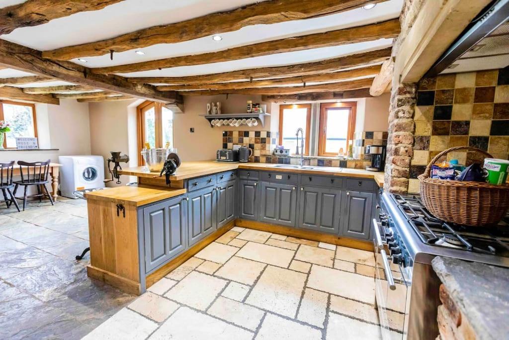 Four Bed Barn Conversion Junction 37 38 M1 Barnsley Exteriér fotografie