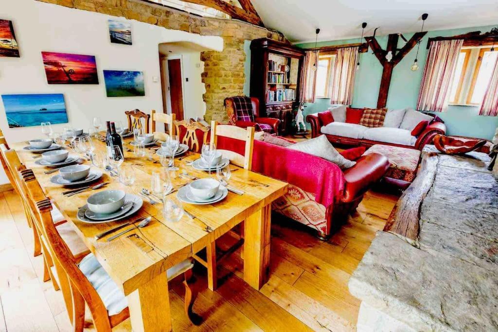 Four Bed Barn Conversion Junction 37 38 M1 Barnsley Exteriér fotografie